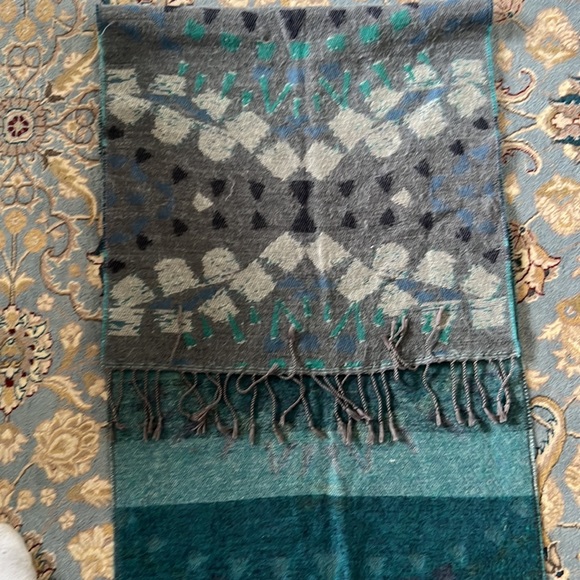 ROXY lofty mohair blend blanket scarf - Picture 8 of 8